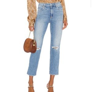 NWOT Paige Jeans - Ripped Sarah Straight Leg